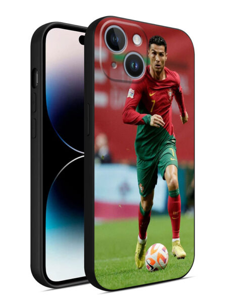 Football Superstar-Ronaldo Phone Case for iPhone 15 14 11 Pro Max 13 12 MINI XR XS X 8 7 Plus SE Funda Silicone Cover