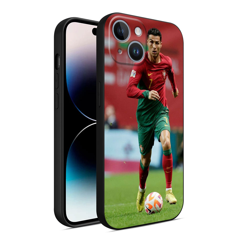 Football Superstar-Ronaldo Phone Case for iPhone 15 14 11 Pro Max 13 12 MINI XR XS X 8 7 Plus SE Funda Silicone Cover