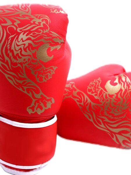 Adults Boxing Gloves Breathable PU Leather Fighting Gloves Kids Boxing Training Kickboxing Gloves for Gym Indoor Outdoor Sport