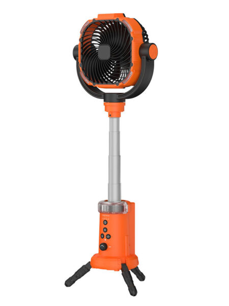 Camping Fan 20000mAh Rechargeable Portable Outdoor Camping Fan Wireless Camping Tent Ceiling Fan with Light and Remote Control