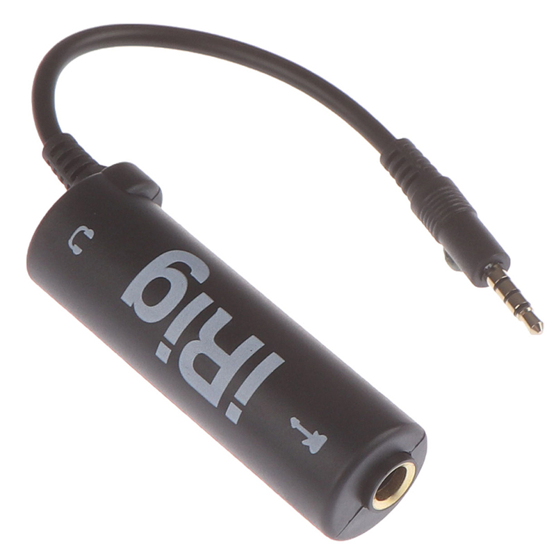1set Guitar Interface I-rig Converter Replacement For Phone Audio Tuner Line Irig