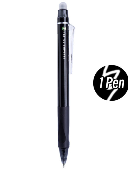 1/5/10Pcs Erasable Pen ST Tip Retractable 0.5mm Black Ink Gel Pens Stationery Supplies Aesthetic Kawaii Office School Pencils