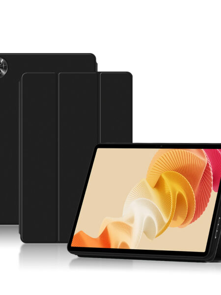 AJIUYU Case For Realme Pad 2 11.5" 2023 Flip Stand PU Protective Smart Cover For Realme Pad 2nd Gen 11.5 Inch TPU Tablet Cases