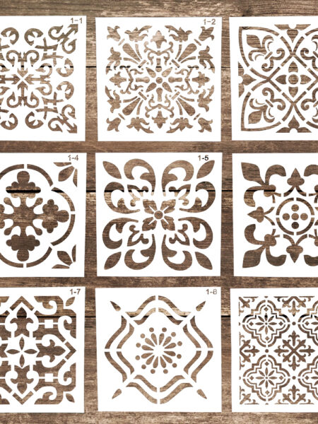 15 cm DIY Craft Layering Background Stencil For Wall Painting Scrapbooking Stamping Album Decorative Embossing Paper Cards