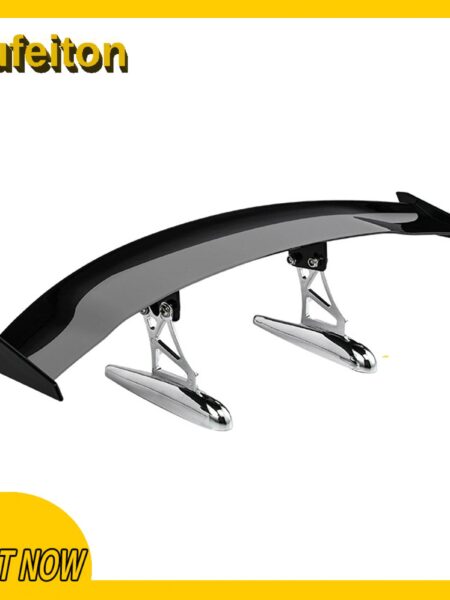 Oufeiton Abs Rear Wing for Cars Stylish Mini Tail Wing Spoiler for Cars Easy Adhesive Installation Enhance Car's Exterior with This for Vehicles