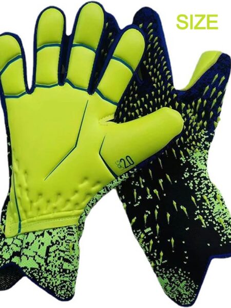 Goalkeeper Gloves Strong Grip for Soccer Goalie Goalkeeper Gloves with Size 6/7/8/9/10 Football Gloves for Kids Youth and Adult