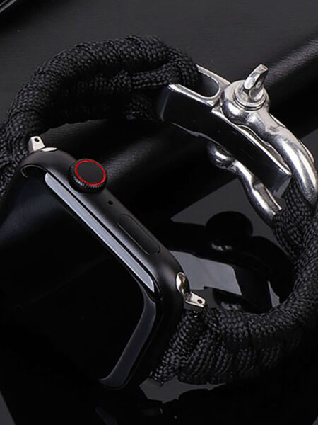 Outdoor Sport Rope Strap For Apple Watch Band Ultra 2 49mm 9 8 7 45mm 41mm Nylon Bracelet iWatch Series SE 6 5 4 3 44mm 42 40mm