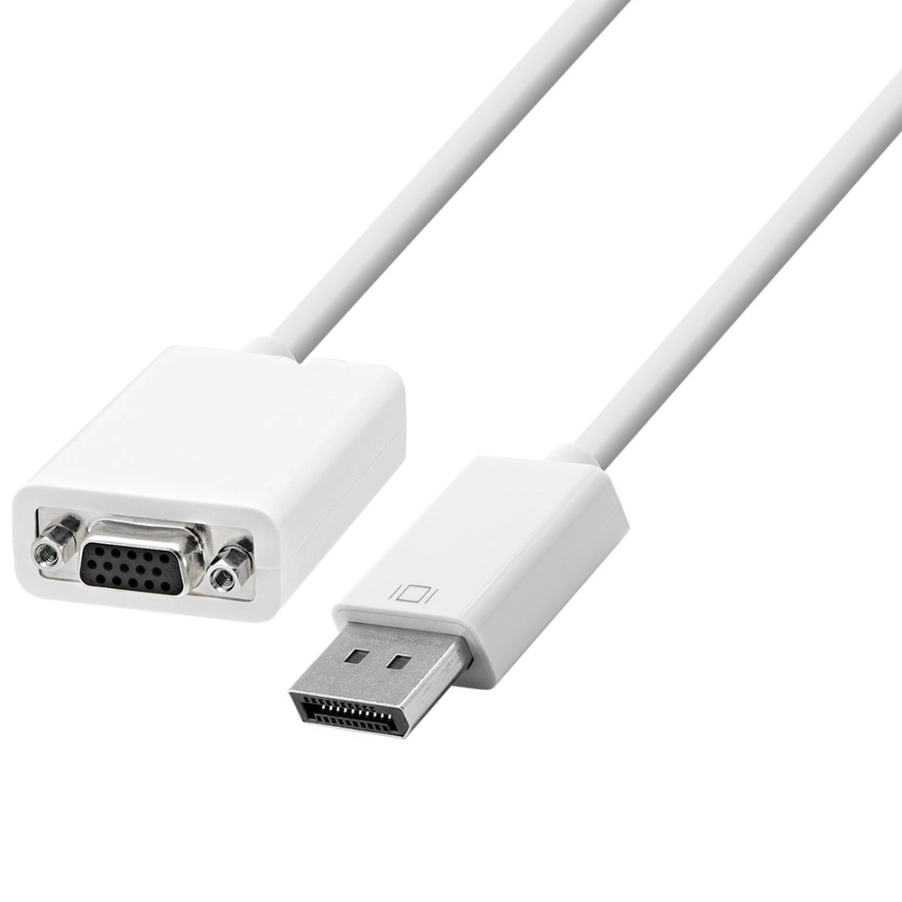 DisplayPort to VGA adapter cable 1080P Display Port in to VGA out for PC Laptop DP to VGA Projector Monitor DP to VGA female