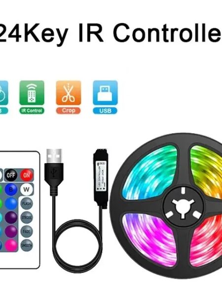 Magic LED Strip RGBIC 5050 WS2812b Bluetooth App Control Chasing Effect Lights Flexible Tape Diode Ribbon TV BackLight Room Deco