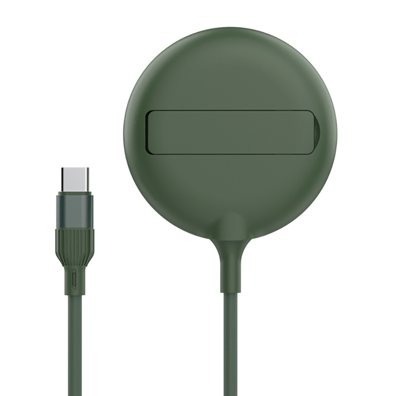 Wireless Charging Pad with Phone Holder 15W Magnetic Wireless Charger for iPhone 15 14 Plus 13 12 Pro Max Mini MagSafe Charger