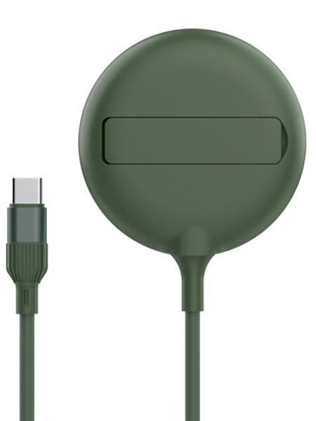 Wireless Charging Pad with Phone Holder 15W Magnetic Wireless Charger for iPhone 15 14 Plus 13 12 Pro Max Mini MagSafe Charger