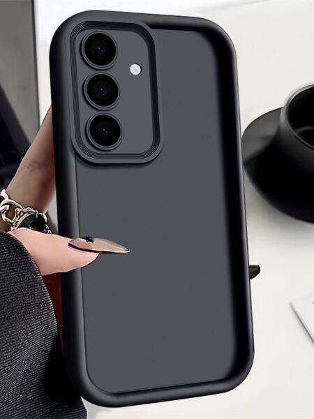 Candy Color Phone Case For Samsung S24 S23 S22 Ultra Plus S21 FE A14 A34 A15 A35 A52 A53 A54 5G Shockproof Soft Silicone Cover