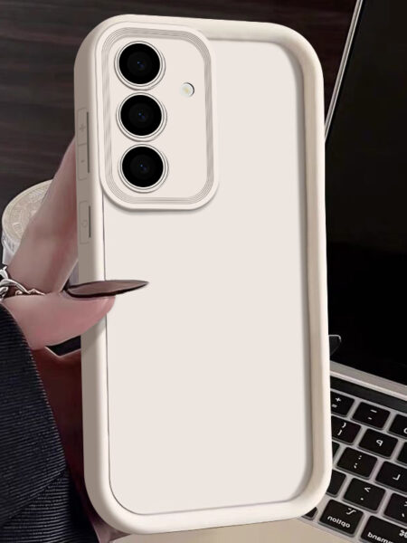 Candy Color Phone Case For Samsung S24 S23 S22 Ultra Plus S21 FE A14 A34 A15 A35 A52 A53 A54 5G Shockproof Soft Silicone Cover