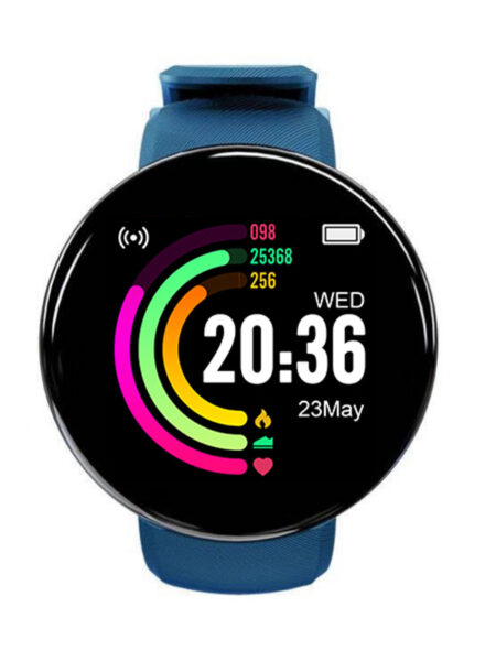 2024 New Smart Watch Men Women Smart Bracelet LED D18 Smartwatch Waterproof Smart Touch Screen Bracelet