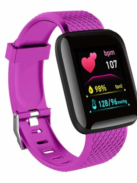 For Men Women Multifunction Smart Watch Kids Message Remind Music Control Sport Step Calories D13 Smartwatch Alarm Clock 116Plus