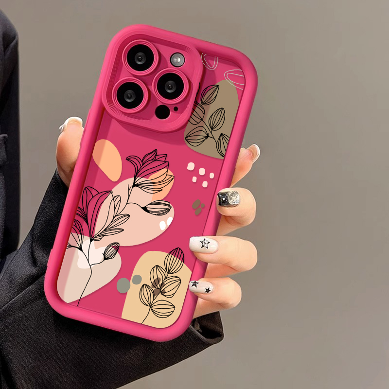 Aesthetic Cover For iPhone 11 Case iPhone 12 13 14 15 Pro Max X XR XS Max 7 8 Plus SE 2020 2022 Soft TPU Shockproof Phone Bumper