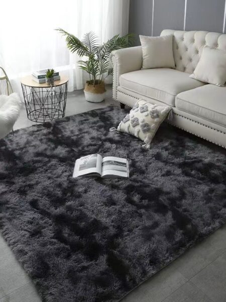 Silk wool carpet living room carpet Bedroom bay window blanket bed mat Room tile carpet floor
