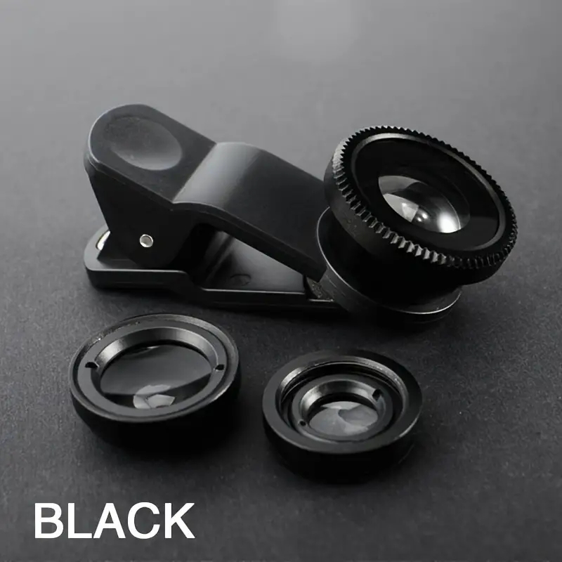 Capture Amazing Photos with This 3-in-1 Fisheye, Wide-Angle, and Macro Lens Camera Kit for Smartphones