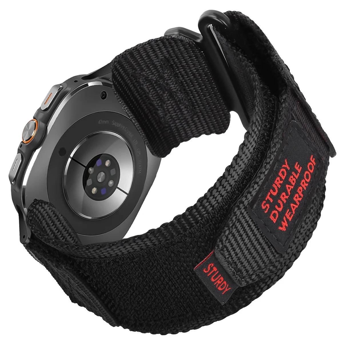 Nylon Loop Strap for Samsung Galaxy Watch 7 Ultra Band 47mm Sport Wristband for Galaxy Watch7 Ultra 47mm Watchband Bracelet