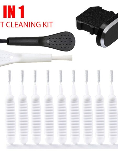 13PCS Mobile Phone Speaker Dust Removal Cleaner Tool Kit For iPhone 14 13 Pro Max Earphones Charge Port Dustproof Cleaning Brush