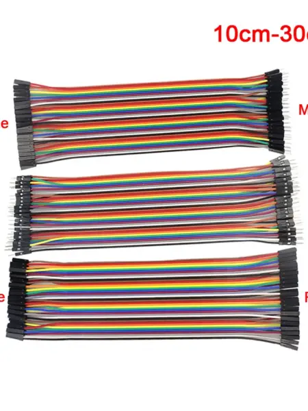 Hookup Wire Copper Wire Dupont Cable For Arduino Jumper Wire For Electronic Shepherd Male TO Male Female To Female10CM 20CM 30CM