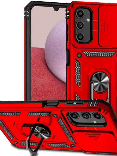 Ring Holder Case For Samsung Galaxy A12 M13 14 21S  22 23 24 32 33 52 53 54 72 73 A03 CORE Airbags Shockproof Shell Armor Cover