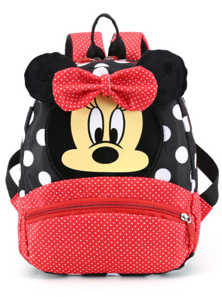 Disney Cartoon Backpack For Baby Boys Girls Minnie Mickey Mouse Children Lovely Schoolbag Kindergarten Schoolbag Kids Gift
